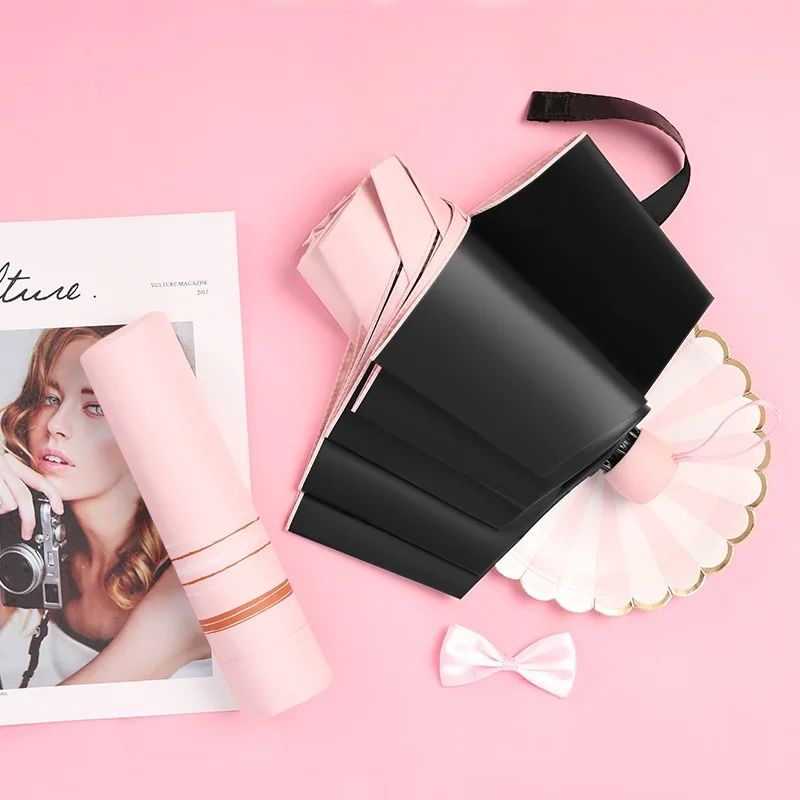 Sun Protection Umbrella Woman Folding Rain And Rain Dual-use Anti-UV Three Folding Parasol Cute Pink Blue Girl Umbrella 8k
Sun Protection Umbrella Woman Folding Rain And Rain Dual-use Anti-UV Three Folding Parasol Cute Pink Blue Girl Umbrella 8k