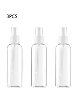 3pcs 100ml Empty Mist Spray Bottle Transparent Plastic Spray Bottle Portable Perfume Atomizer for Cleaning
3pcs 100ml Empty Mist Spray Bottle Transparent Plastic Spray Bottle Portable Perfume Atomizer for Cleaning
