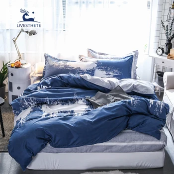 Liv-Esthete Fashion Art Painting Blue Bedding Set Soft Printed Duvet Cover Pillowcase Double Queen King Bed Linen Flat Sheet
Liv-Esthete Fashion Art Painting Blue Bedding Set Soft Printed Duvet Cover Pillowcase Double Queen King Bed Linen Flat Sheet
