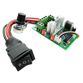 DC6-30V 10A DC Motor Speed Control Reversible PWM Controller 12V 24V 30V 200W Forward Reverse Switch
DC6-30V 10A DC Motor Speed Control Reversible PWM Controller 12V 24V 30V 200W Forward Reverse Switch