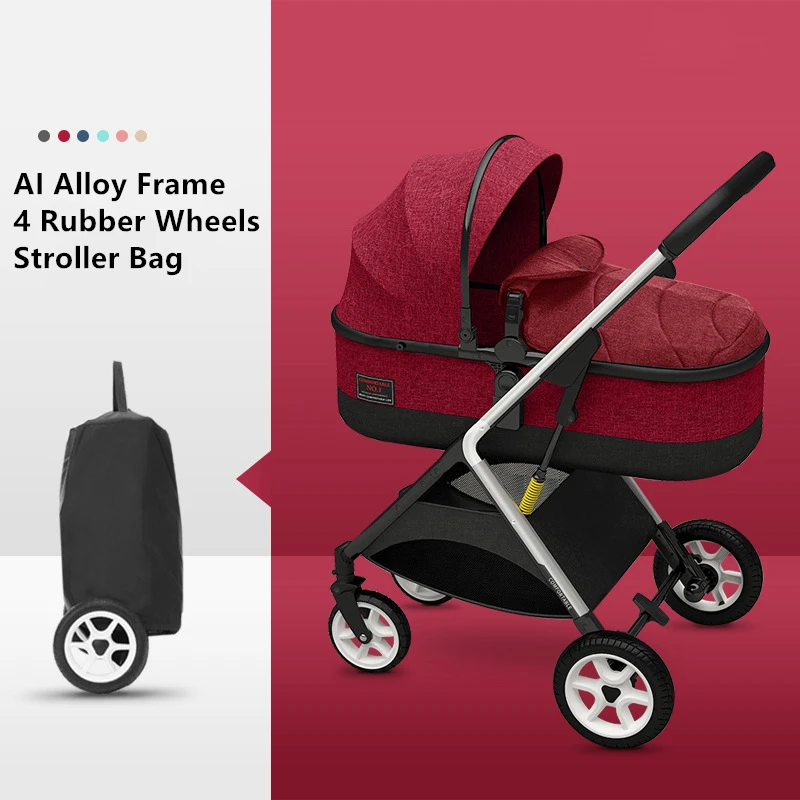 6.5KG Adjustable Luxury Baby Stroller 3 in 1 Portable High Landscape Reversible Stroller Hot Mom Stroller Travel Pram Pushchair
6.5KG Adjustable Luxury Baby Stroller 3 in 1 Portable High Landscape Reversible Stroller Hot Mom Stroller Travel Pram Pushchair
