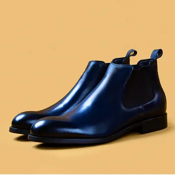 2020 Autumn New Man's Leather Boots British Genuine Leather Martin Boots High Top Men's Boot Full-Grain Leather Fashion Boots
2020 Autumn New Man's Leather Boots British Genuine Leather Martin Boots High Top Men's Boot Full-Grain Leather Fashion Boots