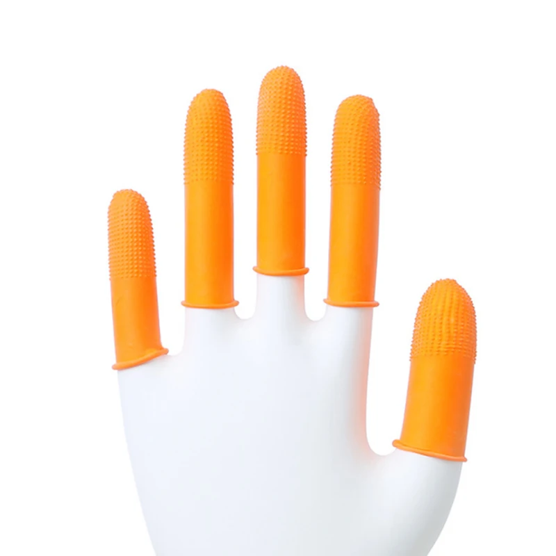 100pcs Latex Finger Golves Orange Antiskid Rubber Finger Glove Counting Work Nail Covers Protectors Cots Antistatic Fingertip
100pcs Latex Finger Golves Orange Antiskid Rubber Finger Glove Counting Work Nail Covers Protectors Cots Antistatic Fingertip