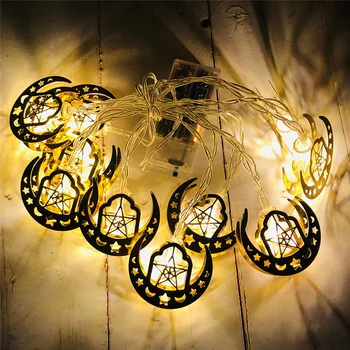 Led Light String Eid Mubarak Curtain Lights Decorative Holiday Lights Lantern Ramadan Holiday Decoration for Homelight String 2
Led Light String Eid Mubarak Curtain Lights Decorative Holiday Lights Lantern Ramadan Holiday Decoration for Homelight String 2