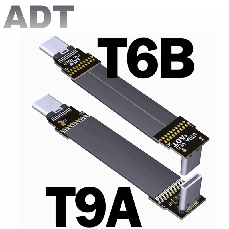 USB Type-C Ribbon Cable Flat EMI shielding FPC Cable USB 3.1 Type C 90 degree Angle Connector up downward 5cm-3m USB 3.1
USB Type-C Ribbon Cable Flat EMI shielding FPC Cable USB 3.1 Type C 90 degree Angle Connector up downward 5cm-3m USB 3.1