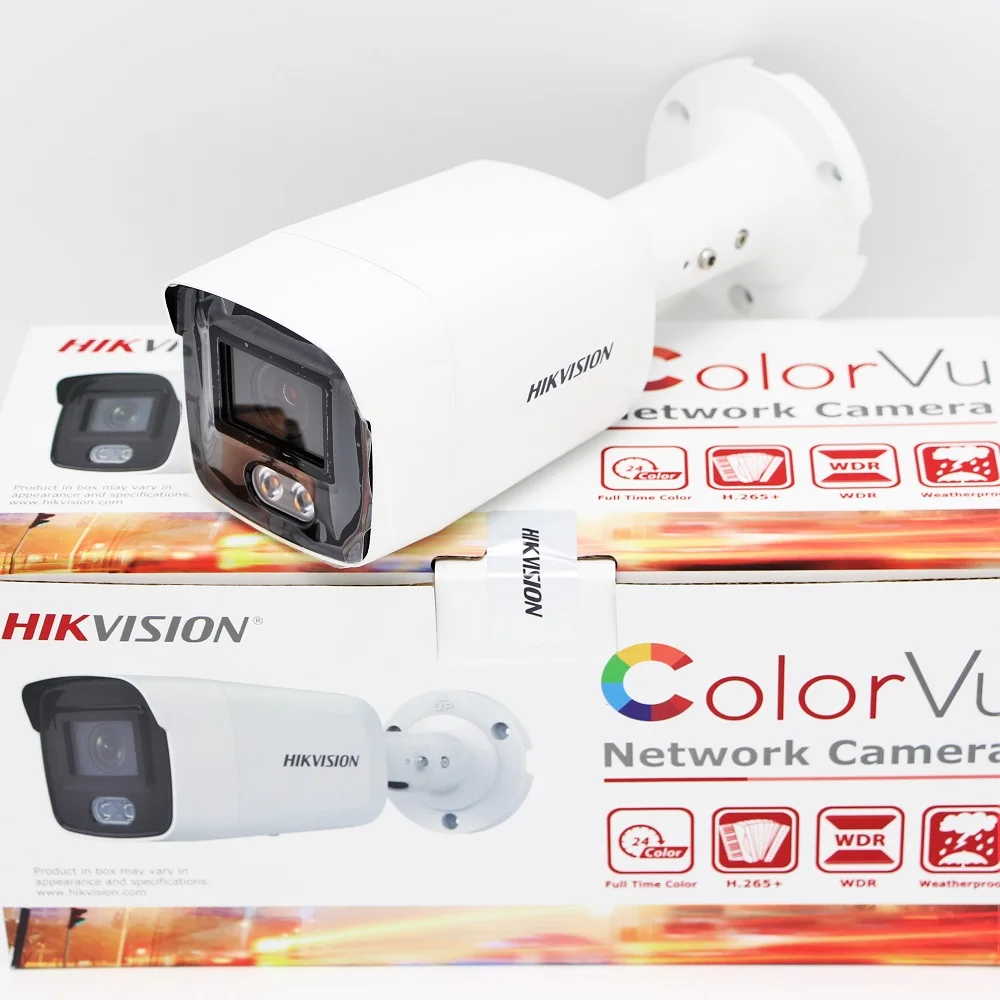 4MP hikvision ip Full Color surveillance CCTV Bullet camera Built-in microphonePOE H.265+ IP67 ColorVu DS-2CD2047G2-LU
4MP hikvision ip Full Color surveillance CCTV Bullet camera Built-in microphonePOE H.265+ IP67 ColorVu DS-2CD2047G2-LU