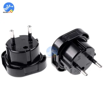 Universal Travel Adapter UK to EU Wall AC Power Charger Adapter Outlet Converter Power Socket Plug Black Adaptor Connector
Universal Travel Adapter UK to EU Wall AC Power Charger Adapter Outlet Converter Power Socket Plug Black Adaptor Connector