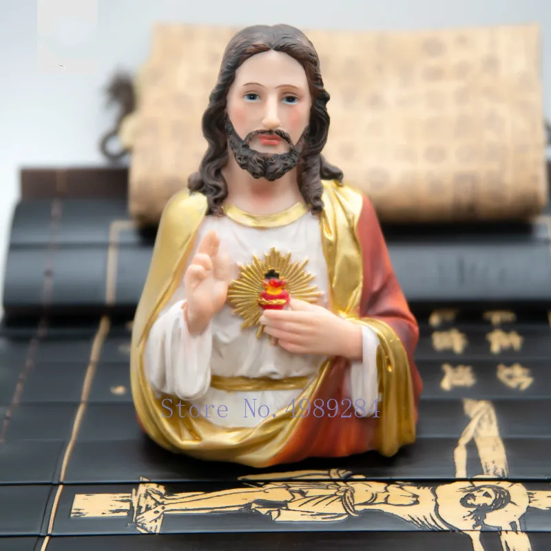 Retro Resin Catholic Jesus sculpture Decorative ornaments Wedding Gifts Modern home decoration accessories miniature figurines
Retro Resin Catholic Jesus sculpture Decorative ornaments Wedding Gifts Modern home decoration accessories miniature figurines