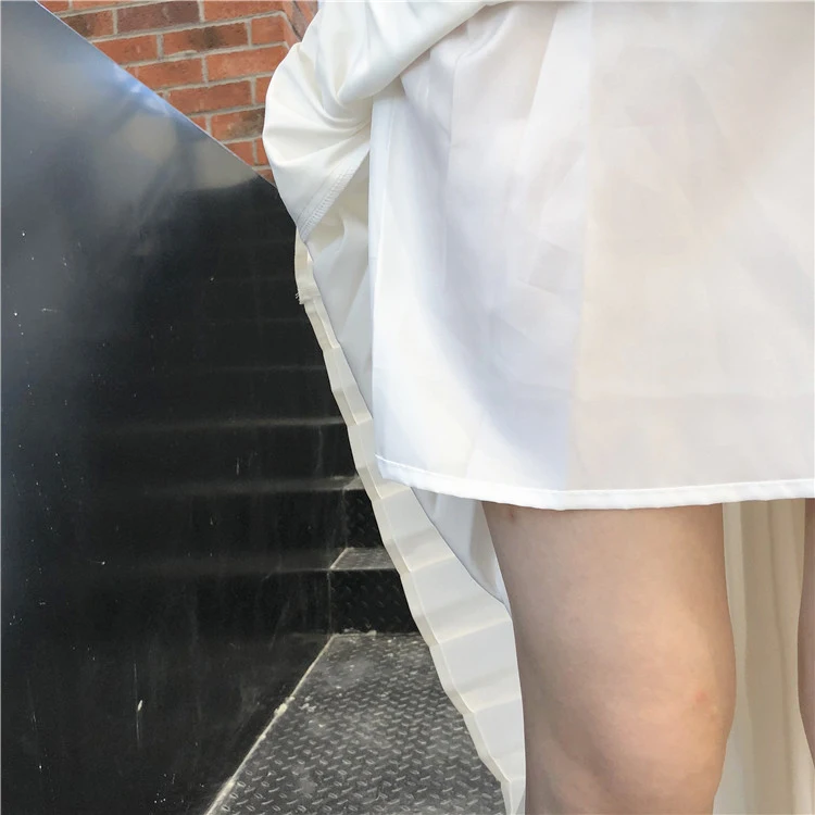 Timis Li ion аккумулятор длинная Плиссированная юбка Для женщин миди с высокой талией