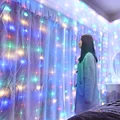 Рождественские украшения для дома 3 м 100/200/300 светодиодный светильник для занавесок гирлянда для вспышки сказочная гирлянда с новым годом 2021 новогодние украшения 2021 новогодние гирлянды новогодние украшения ново