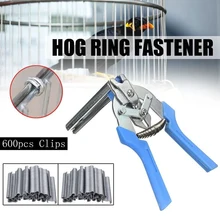 Wire Fencing Fastening Clamp Installation Poultry Cage Pliers Hog Ring Plier Tool& 600pcs M Clips Staples for Chicken Mesh Cage
Wire Fencing Fastening Clamp Installation Poultry Cage Pliers Hog Ring Plier Tool& 600pcs M Clips Staples for Chicken Mesh Cage