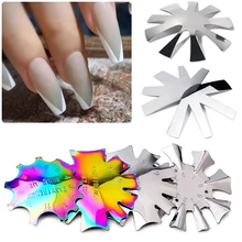 Pro 9 Sizes Easy French Smile Cut VLine Almond Shape Tips Multi-style Multicolor Manicure Edge Trimmer Nail Cutter Manicure Tool
Pro 9 Sizes Easy French Smile Cut VLine Almond Shape Tips Multi-style Multicolor Manicure Edge Trimmer Nail Cutter Manicure Tool