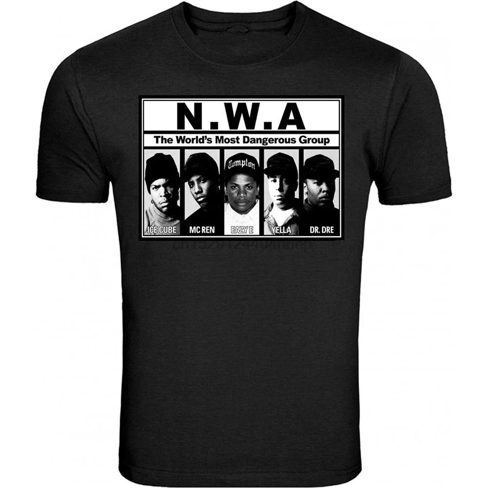 2019 Summer Hot Sale Tee Shirt CRAZY TSHIRTS NWA Straight Outta Compton Cali DR Dre Black T-Shirt B.I.G Eazy E Biggie Cotton T-s
2019 Summer Hot Sale Tee Shirt CRAZY TSHIRTS NWA Straight Outta Compton Cali DR Dre Black T-Shirt B.I.G Eazy E Biggie Cotton T-s