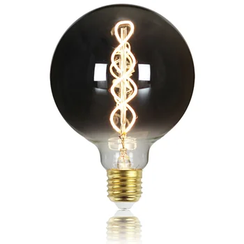 TIANFAN Led Bulbs Vintage Light Bulb Spiral Led Filemanent 4Watts Dimmable 220V Decorative Edison Bulb G125 Smoke
TIANFAN Led Bulbs Vintage Light Bulb Spiral Led Filemanent 4Watts Dimmable 220V Decorative Edison Bulb G125 Smoke