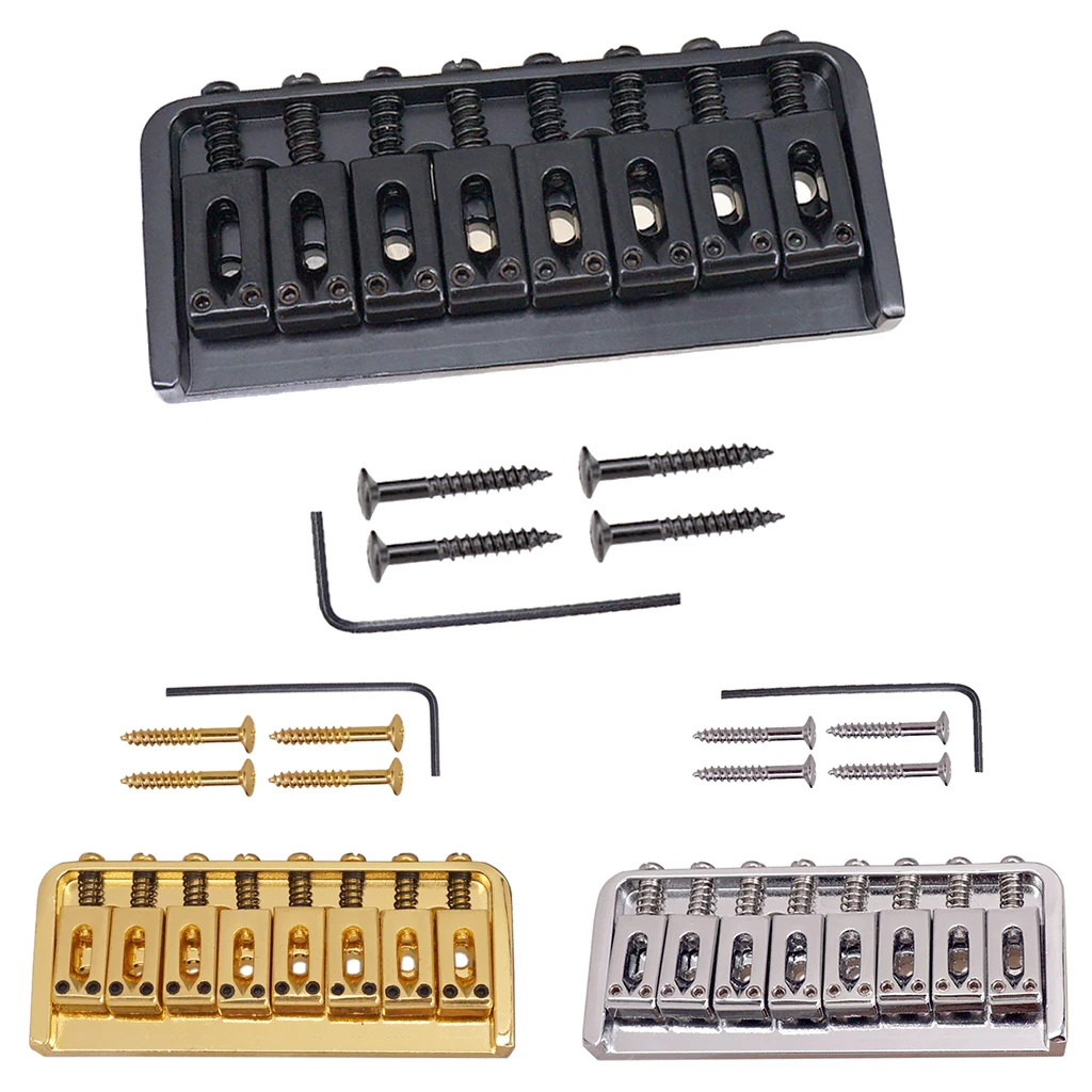 Zinc Alloy Replacement Electric Guitar Bridge 8 Square Saddle Parts String Length 93mm Stringed Instruments
Zinc Alloy Replacement Electric Guitar Bridge 8 Square Saddle Parts String Length 93mm Stringed Instruments