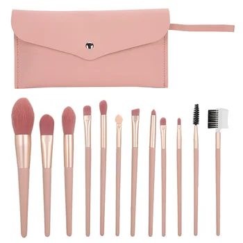 12pcs Makeup Brush Set Soft Hair Powder Base Eyeshadow Concealer Lip Brush Cosmetic Tool Eyebrow Brush Makeup Brushes
12pcs Makeup Brush Set Soft Hair Powder Base Eyeshadow Concealer Lip Brush Cosmetic Tool Eyebrow Brush Makeup Brushes