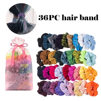 Velvet Elastic Scrunchies Hair Bands 36 Pcs For Women Or Girls Hair Accessories With Gift Package Hair Accessories #Y5
Velvet Elastic Scrunchies Hair Bands 36 Pcs For Women Or Girls Hair Accessories With Gift Package Hair Accessories #Y5