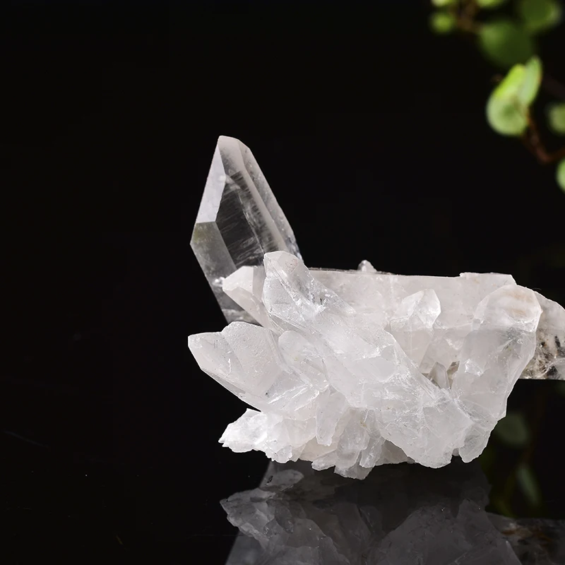 100% Natural White Crystal Cluster Irregular Quartz Healing Stones Reiki Stones Crystal Point Specimen Home Decor Raw Crystals