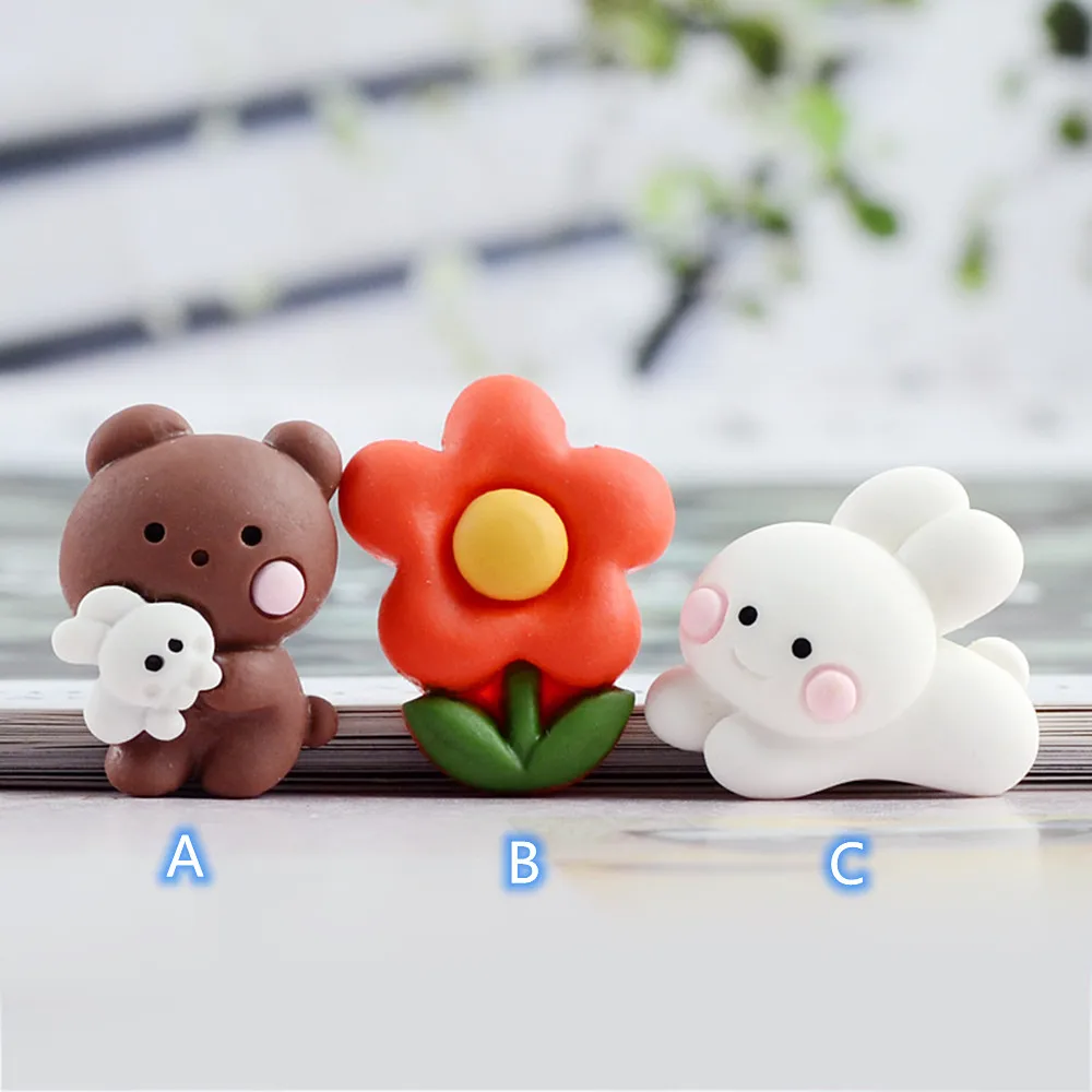 Resin Flat Back Cabochon for Jewelry Making Accessories 20pcs DIY Jewelry Flatback Cabochons cute Bear Flower Charms for Slime
Resin Flat Back Cabochon for Jewelry Making Accessories 20pcs DIY Jewelry Flatback Cabochons cute Bear Flower Charms for Slime