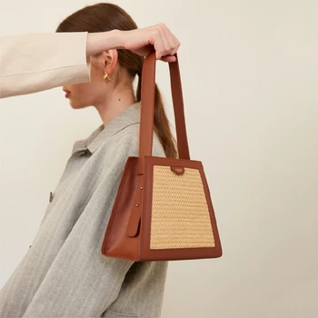 women bag PU Vintage Bucket Shoulder Bags Solid Weave handbag purse Korean designer bags Mori girl
women bag PU Vintage Bucket Shoulder Bags Solid Weave handbag purse Korean designer bags Mori girl