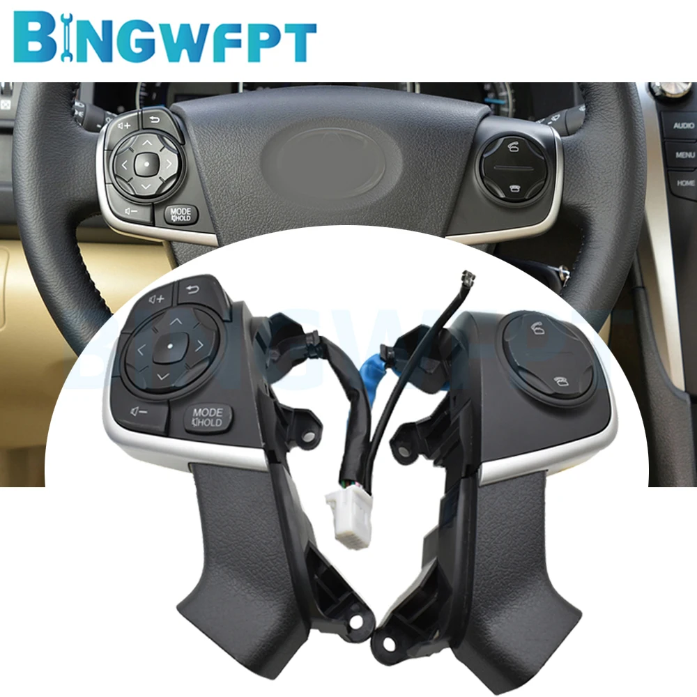 Steering Wheel Button Bluetooth Phone Cruise Control Volume For Toyota Camry (HYBRID) ACV51 ASV5 AVV50 GSV50
Steering Wheel Button Bluetooth Phone Cruise Control Volume For Toyota Camry (HYBRID) ACV51 ASV5 AVV50 GSV50