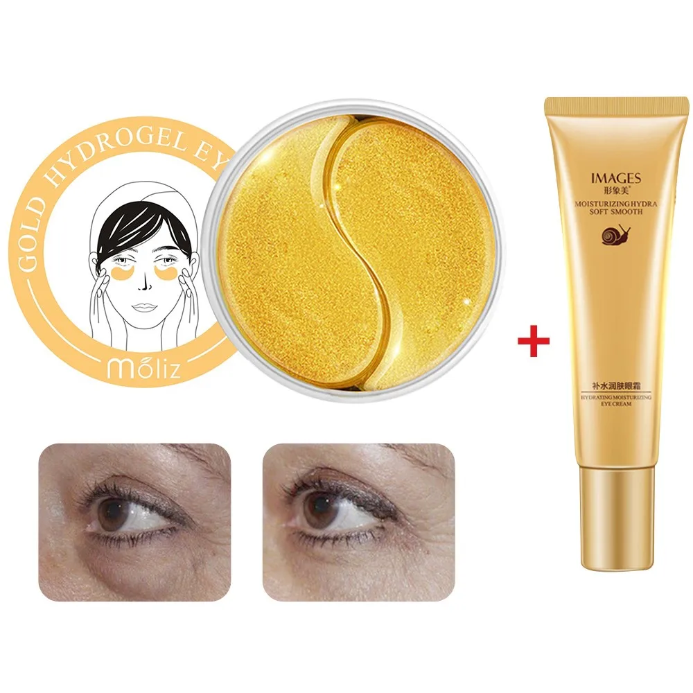 Gold Crystal Collagen Eye Patches Essence Eye Cream Set Anti-Aging Remove Dark Circle Puffiness Moisturizer Eye Face Skin Care
Gold Crystal Collagen Eye Patches Essence Eye Cream Set Anti-Aging Remove Dark Circle Puffiness Moisturizer Eye Face Skin Care