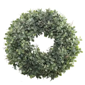 Door Wreath 18.5inch Artificial Frost Spray Wreath Green Leaves Wreath Garland for Home Office Wall Front Door Wedding Decor
Door Wreath 18.5inch Artificial Frost Spray Wreath Green Leaves Wreath Garland for Home Office Wall Front Door Wedding Decor