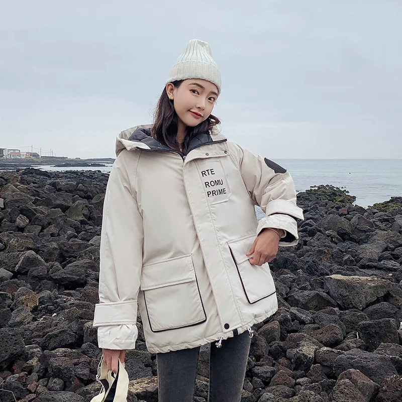 2019 Letter Printing Cotton Padded Warm Thicken Ladies Large size Parka Womens Jackets New Arrival Fashion Women Winter Jacket
2019 Letter Printing Cotton Padded Warm Thicken Ladies Large size Parka Womens Jackets New Arrival Fashion Women Winter Jacket