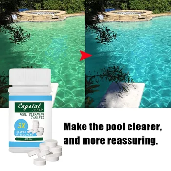 50Pcs Pool Cleaning Effervescent Chlorine Tablets Cage Disinfectant Swimming Pool Clarifier Multifunctional Cleaner p4
50Pcs Pool Cleaning Effervescent Chlorine Tablets Cage Disinfectant Swimming Pool Clarifier Multifunctional Cleaner p4