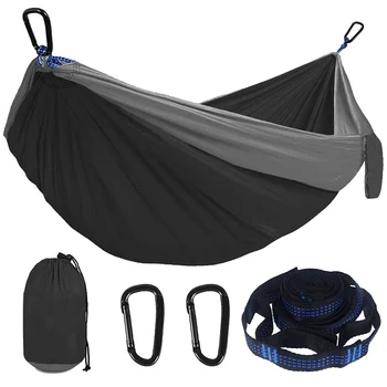 Camping Hammock Double Single Lightweight Hammock with Hanging Ropes for Backpacking Hiking Travel Beach Garden 
Camping Hammock Double Single Lightweight Hammock with Hanging Ropes for Backpacking Hiking Travel Beach Garden