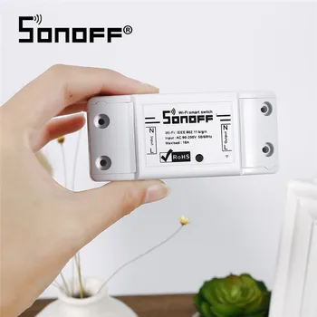 Sonoff Wifi WiFi Smart Socket Smart Remote Control Diy Timer Wireless Switch Smart Home 10A/2200W Controller Automation Modules
Sonoff Wifi WiFi Smart Socket Smart Remote Control Diy Timer Wireless Switch Smart Home 10A/2200W Controller Automation Modules