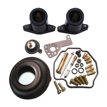 2Pcs Carburetor Intake Manifold Pad for Yamaha Xvs400 & 1set Carburetor Repair Kit for Yamaha VMAX V-Max 1200 VMX12
2Pcs Carburetor Intake Manifold Pad for Yamaha Xvs400 & 1set Carburetor Repair Kit for Yamaha VMAX V-Max 1200 VMX12