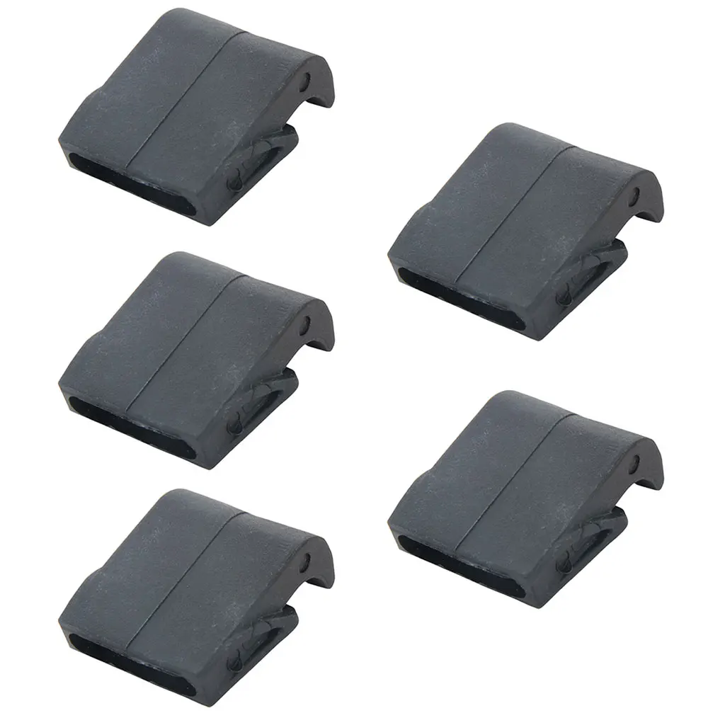 5pcs Black Bow Limb Dampers Archery Bows String Ear Suit Target Hunting Tool 5pcs Black Bow Limb Dampers Archery Bows String Ear Suit Target Hunting Tool