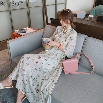 Summer New Floral V-neck Short Sleeve Chiffon Dress
Summer New Floral V-neck Short Sleeve Chiffon Dress