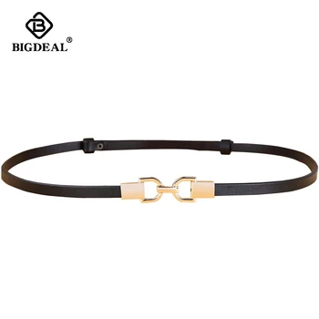 Fashion Genuine Leather Elastic Thin Belt for Women Stretch Waist Belt for Dress Adjustable Female Belts Accessories
Fashion Genuine Leather Elastic Thin Belt for Women Stretch Waist Belt for Dress Adjustable Female Belts Accessories