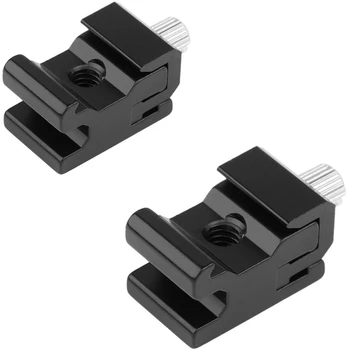 2 Pack Cold Shoe Bracket Adjustable Metal Cold Shoe Adapter Mount For Dslr Camera Nikon Canon Flash Shoe Mount
2 Pack Cold Shoe Bracket Adjustable Metal Cold Shoe Adapter Mount For Dslr Camera Nikon Canon Flash Shoe Mount