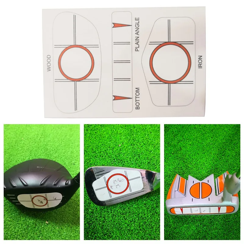 10pcs/set Golf Impact Labels Target Sticker Tape Driver Iron Test Paper Golf Swing Trainers Golf Accessories
10pcs/set Golf Impact Labels Target Sticker Tape Driver Iron Test Paper Golf Swing Trainers Golf Accessories