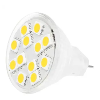 New 2W MR11 GU4 120-144LM LED Bulb 12 5050 SMD Warm White Lamp
New 2W MR11 GU4 120-144LM LED Bulb 12 5050 SMD Warm White Lamp
