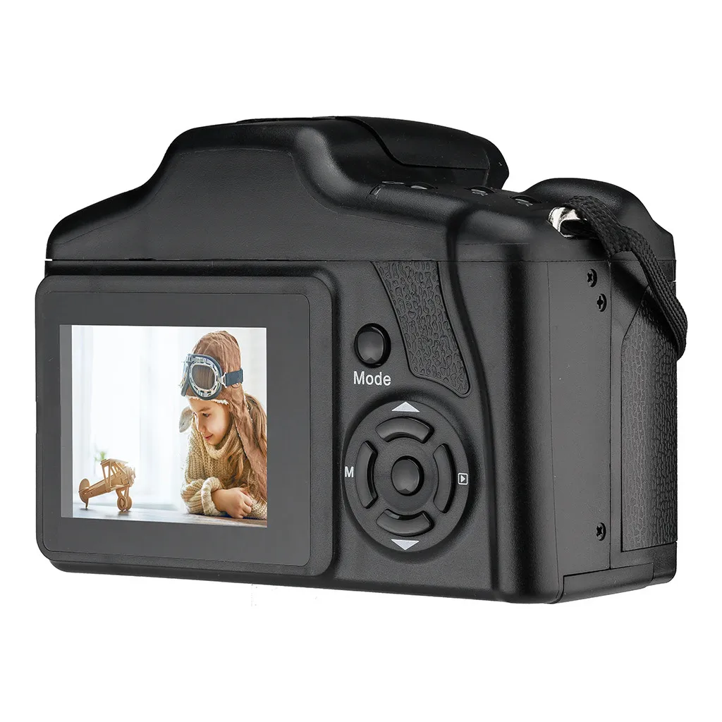 Digital Camera Full HD SLR Camcorder 16 Megapixel CMOS Sensor With 2.4" LCD Screen Handheld Video Camera Volgger Youtubers F808
Digital Camera Full HD SLR Camcorder 16 Megapixel CMOS Sensor With 2.4" LCD Screen Handheld Video Camera Volgger Youtubers F808