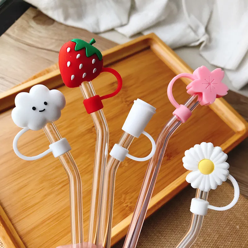 Creative Cartoon Silicone Straw Plug Straw Set Reusable Drinking Dust Cap Glass Cup Accessories Tips Cover Suit for 6-8mm Straws
Creative Cartoon Silicone Straw Plug Straw Set Reusable Drinking Dust Cap Glass Cup Accessories Tips Cover Suit for 6-8mm Straws