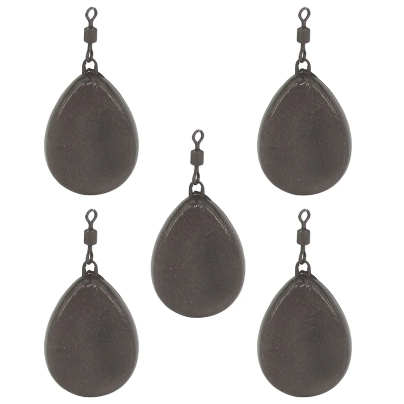 Hirisi 5 Pcs Carp Fishing Swivel Lead And Lead Weight Sinkers Assorted Carp Fishing Lead 30G
Hirisi 5 Pcs Carp Fishing Swivel Lead And Lead Weight Sinkers Assorted Carp Fishing Lead 30G