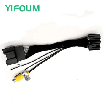 

YIFOUM 20Pin Original Video Input Switch Reverse Camera RCA Cable For Buick LaCrosse GL6 GL8 Verano 2016-2019/Cadillac AIS-L GT6