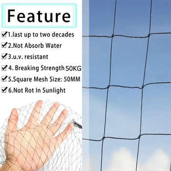 Garden Anti Bird Net Poultry Aviary PE Protective Nets Multipurpose Chicken Mesh Farm Garden Netting Crops Protection Net
Garden Anti Bird Net Poultry Aviary PE Protective Nets Multipurpose Chicken Mesh Farm Garden Netting Crops Protection Net