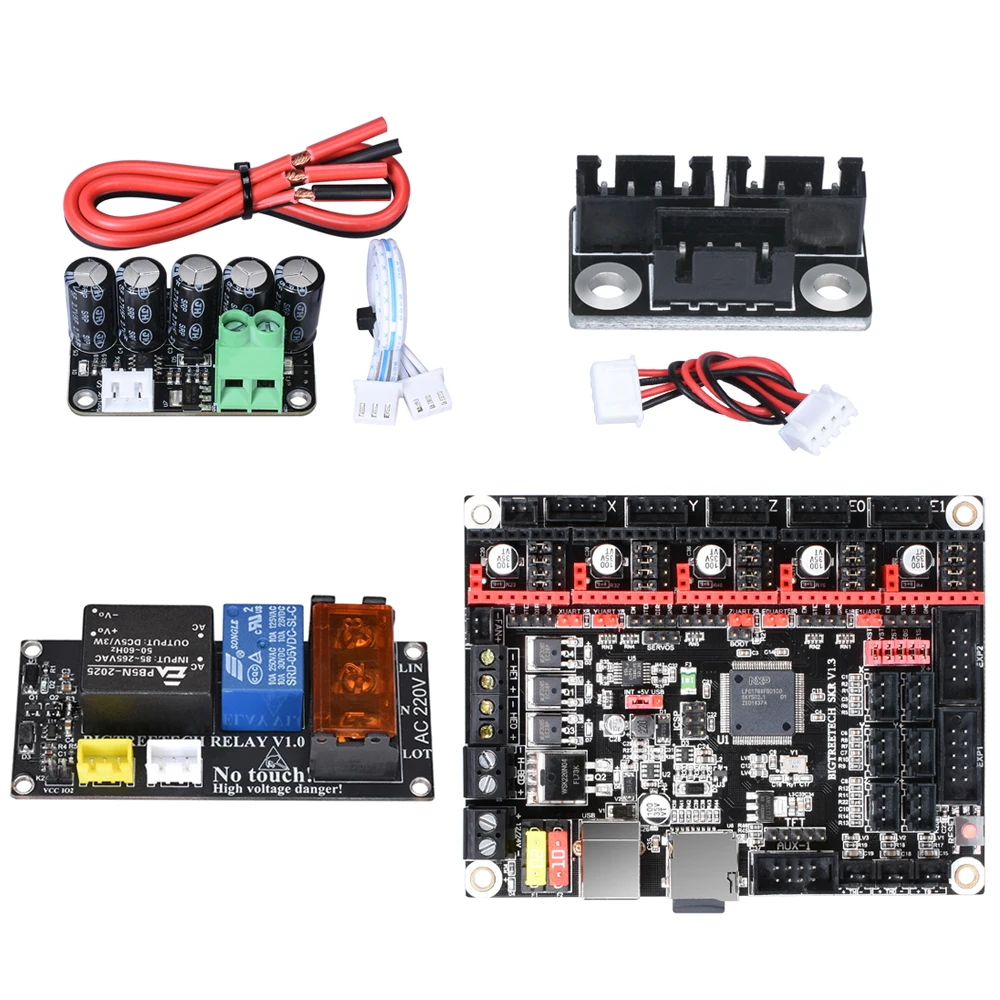 Комплект платы управления BIGTREETECH SKR V1.3/SKR PRO Wi-Fi MINI UPS V2.0 параллельный мотор реле для