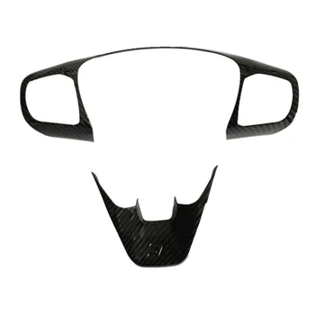 Carbon Fiber Steering Wheel Cover Frame Panel Decoration Cover Trim Car Interior Accessories for Ford FOCUS 2019 2020 
Carbon Fiber Steering Wheel Cover Frame Panel Decoration Cover Trim Car Interior Accessories for Ford FOCUS 2019 2020