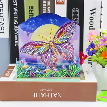 5d Diy Special-Shaped Color Butterfly Three-Dimensional Acrylic Board Diamond Painting Children'S Handicrafts Home Decoration
5d Diy Special-Shaped Color Butterfly Three-Dimensional Acrylic Board Diamond Painting Children'S Handicrafts Home Decoration