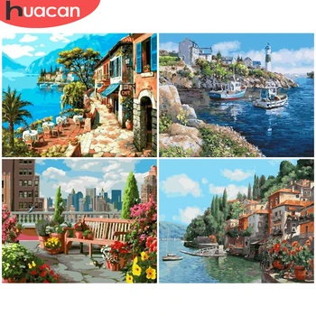 HUACAN Painting By Number Landscape Drawing On Canvas HandPainted Painting Art Gift DIY Pictures By Number City Kits Home Decor
HUACAN Painting By Number Landscape Drawing On Canvas HandPainted Painting Art Gift DIY Pictures By Number City Kits Home Decor