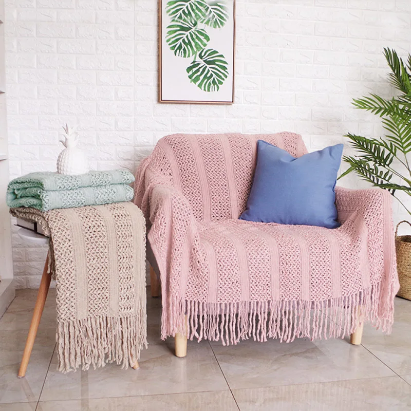 Original Throw Tassel Blanket Pink Green Wool Contemporary Raised-Texture Throw Blanket
Original Throw Tassel Blanket Pink Green Wool Contemporary Raised-Texture Throw Blanket