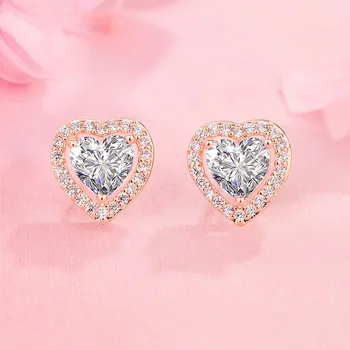 14K Rose Gold Garnet Earring for Women Fine White Natural Diamond Aretes De Mujer Orecchini Bizuteria Gold Diamond Stud Earrings
14K Rose Gold Garnet Earring for Women Fine White Natural Diamond Aretes De Mujer Orecchini Bizuteria Gold Diamond Stud Earrings