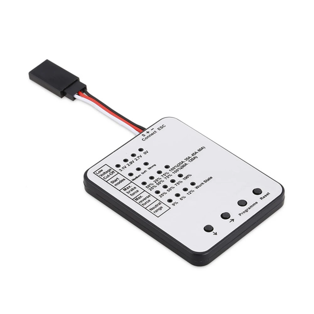 High Quality Low Voltadge Cut Off Voltadge ming Card for RC Car ESC Brushless Electronic Speed Controller
High Quality Low Voltadge Cut Off Voltadge ming Card for RC Car ESC Brushless Electronic Speed Controller